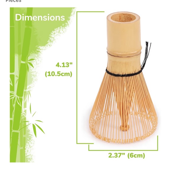 Bamboo Matcha Whisk - Picture 4 of 6
